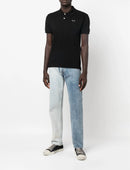 Camisa Comme des Garcons PLAY Play Black Emblem Polo Black