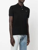 Camisa Comme des Garcons PLAY Play Black Emblem Polo Black