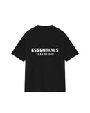 Camiseta Fear Of God Essentials Classic Short Sleeve Jet Black Preto
