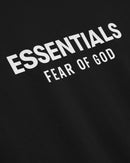 Camiseta Fear Of God Essentials Classic Short Sleeve Jet Black Preto