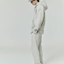 Moletom Fear of God Essentials Classic Fleece Zip-Up Heather Stone