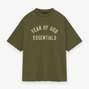 Camiseta Fear of God Essentials Jersey Crewneck Military