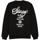 Crewneck Stussy World Tour Black