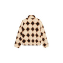Jaqueta Stussy Sherpa Reversible Diamond Tan