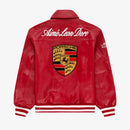 Aimé Leon Dore x Porsche 993 Turbo Jaqueta Leather Club Tango Red