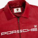 Aimé Leon Dore x Porsche 993 Turbo Jaqueta Leather Club Tango Red