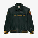 Aimé Leon Dore x Porsche 993 Turbo Jaqueta Leather Club Racing Green