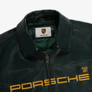 Aimé Leon Dore x Porsche 993 Turbo Jaqueta Leather Club Racing Green
