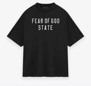 Camiseta Fear of God Essentials Heavy Crewneck Black
